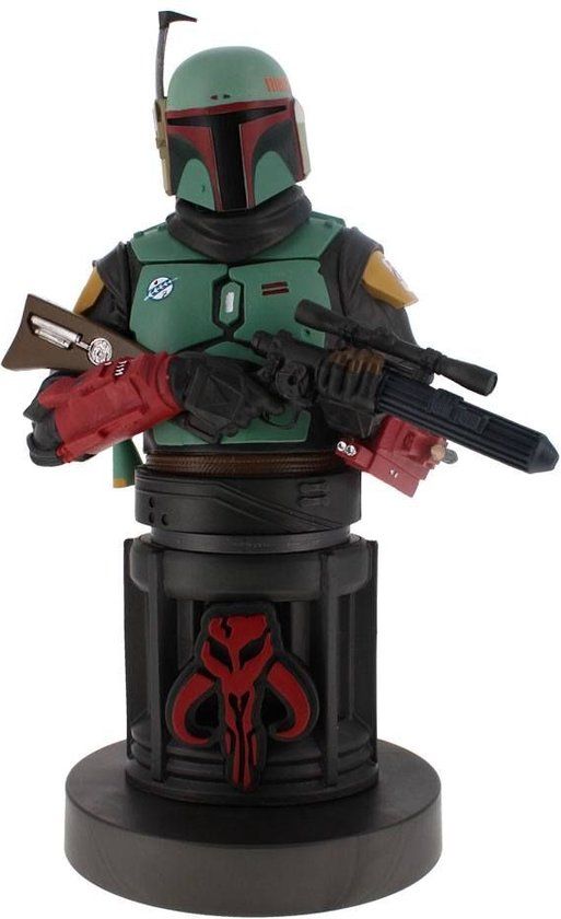 Cable Guy Boba Fett (Star Wars) telefoon- en game controller houder met usb oplaadkabel