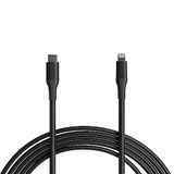 Amazon Basics USB 2.0 USB-C-naar-Lightning-kabel (met MFi-certificering), 3,0 meter, zwart