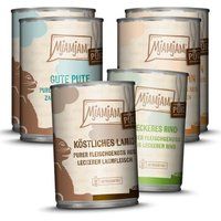 MjAMjAM natvoer kat, Pure vleesgenot mixpakket 6x400 g