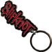 Portachiavi Slipknot - Logo Sleutelhanger - Zwart/Rood