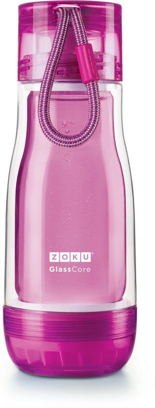 Zoku Drinkbeker Hydration Everyday 0.32L Paars
