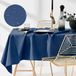 ROOM99 Aura Tafelkleed 130 x 180 cm Donkerblauw