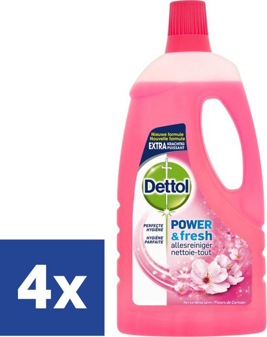 Dettol Power Fresh Allesreiniger Kersenbloesem - 6 x 2 l