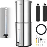 Vevor Gravity Waterfiltersysteem 12,3 L, Roestvrij Staal 304