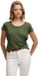 Superdry Studios T-shirt met slanke pasvorm Dames - T-shirts - Groen - Maat M (38)