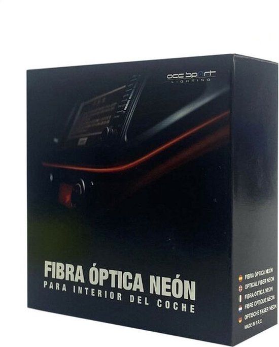 OCC Motorsport Neon light strip - 3 m - Fibre optic - Turquoise