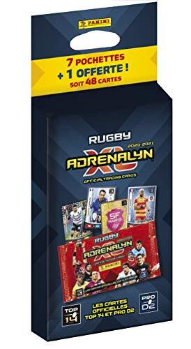 Panini France SA -RUGBY 2020-21 Adrenalyn XL 7 zakken + 1 gratis + 1 ED-kaart, gelimiteerde editie, 003992KBF8