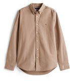 Tommy Hilfiger Casual hemd lange mouw Beige SOLID HERITAGE OXFORD RF SHIR MW0MW35774/0F6