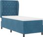 vidaXL Boxspringbed met hoofdeinde Donkerblauw 200 x 80 cm Fluweel