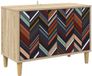 vidaXL Tv-meubel OMMEN 69 x 33 x 50 cm Sonoma Bewerkt hout