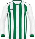Jako Inter Voetbalshirt Lange Mouw Kinderen - Sportgroen / Wit | Maat: 164