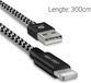 Dux Ducis K-One - USB Lightning Kabel - 3.0 meter