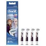Oral-B Kids Frozen opzetborstels voor elektrische tandenborstel, 4 stuks, voor kinderen vanaf 3 jaar, extra zachte borstelharen