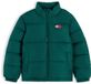 Tommy Hilfiger Kinderen Puffer Jas 7 Polyester Herfst/Winter 2026 Unisex Donkergroen