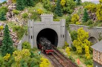 Faller - 1/160 TUNNELPORTAAL 2-SPORIG (2/24)