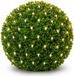 Merkloos Buxus netverlichting - 3x - warm wit - 90 x 90 cm - voor binnen/buiten