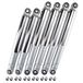 Simson DUO Jeu d'amortisseurs réglables, argent/chrome, 260 mm + 2x 290 mm