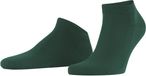 FALKE ClimaWool kort eenkleurig wol lyocell sneakersokken enkelsokken heren vert - maat 39-40