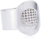 Elisabeth Landeloos ring e-clips, 54 EU, Sterling zilver