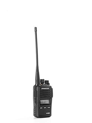 DynaScan V-600 professionele VHF Transceiver (136-174MHz, 256 kanaal, IP67) zwart