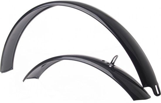 Amigo Spatbordset ATB Staal 22 Inch Zwart