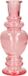 Merkloos Kaarsen kandelaar Venice - gekleurd glas - helder roze - D5,7 x H15 cm