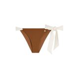 JOSH V Jaeny bikinibroekje bruin/ecru