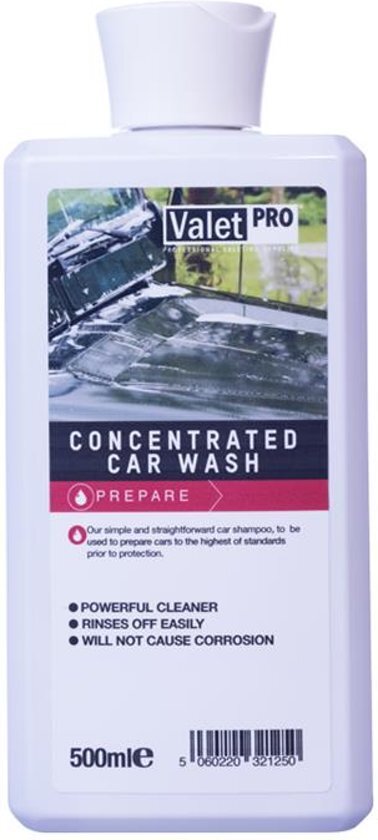 Valet Pro Concentrated Car Wash - 500ml