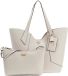GUESS shopper Darcy 2 in 1 Tote Stone Lichtgrijs