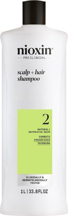 Nioxin System 2 Progressed Thinning Shampoo - 1000ml