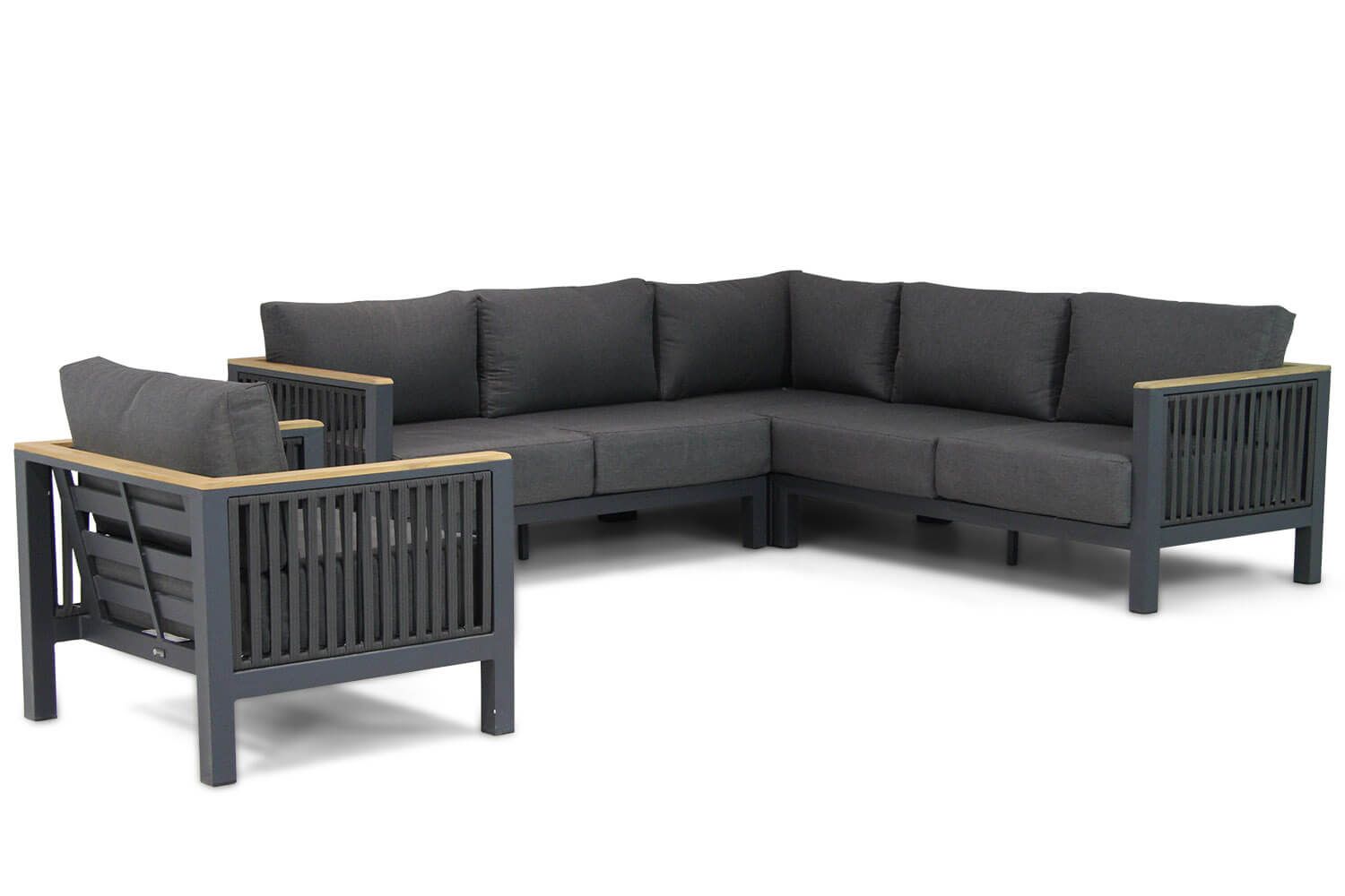 Santika Furniture Santika Shadow Hoek Loungeset 4-delig - 7434251671659