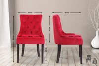 CLP Aberdeen Set van 4 eetkamerstoelen