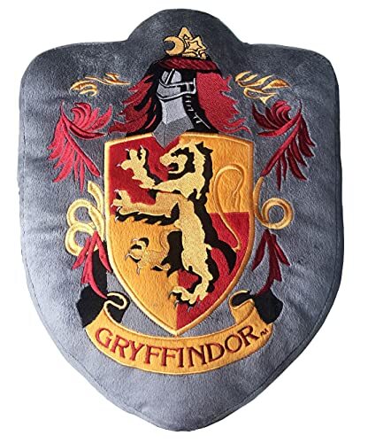 Pop Collection Kussen Harry Potter schild Huis Gryffindor – comfortabel en aangenaam kussen om vast te trekken, motief: Huis Gryffindor, cadeau voor fans en passie, premium kwaliteit - grootte 40 cm x 35 cm