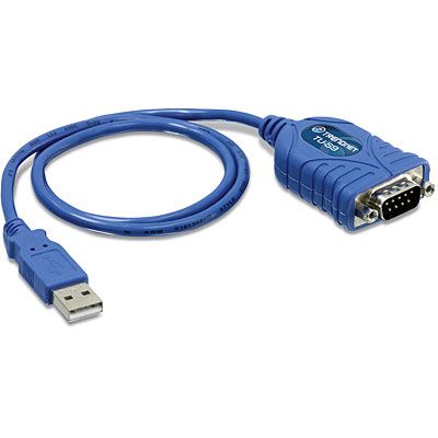 TRENDnet TU-S9 - USB naar Seriële Adapter - Blauw