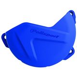 POLISPORT 8454900003 - Koppelingsbehuizing bescherming van slagvast polyamide geschikt voor Yamaha motorfietsen in de kleur blauw