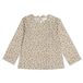Feetje longsleeve Dress to Impress lichtbruin/offwhite
