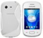 mumbi S-TPU beschermhoes voor Samsung Galaxy Star S5280 hoes transparant wit