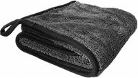 Propex Parts Microvezeldoek droogdoek XL 60cm x 90cm - Super Absorberend - Geschikt voor Auto & Glas - Zwart