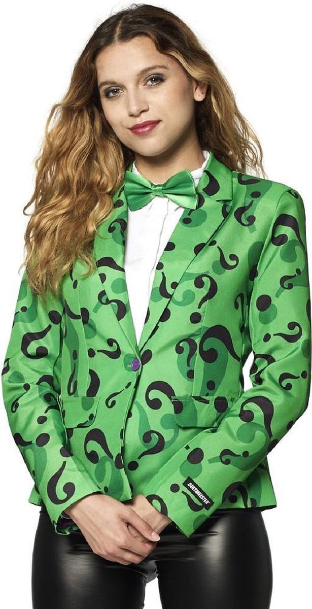 Suitmeister - The Riddler™ - Dames Carnavals Jasje - Maat XL