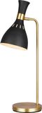 Steady Lighting Feiss Landelijke Tafellamp - Steady Lighting - Metaal - Landelijk - E27 - L: 21.9cm - Voor Binnen - Woonkamer - Eetkamer - Zwart