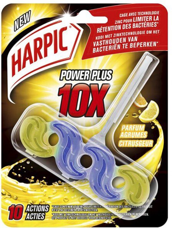 Harpic Toiletblok Citrusgeur Power Plus 10x