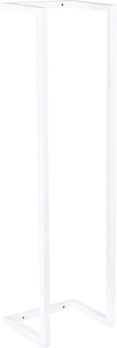 Differnz handdoekdrager - 95 x 25 x 20 cm - mat wit