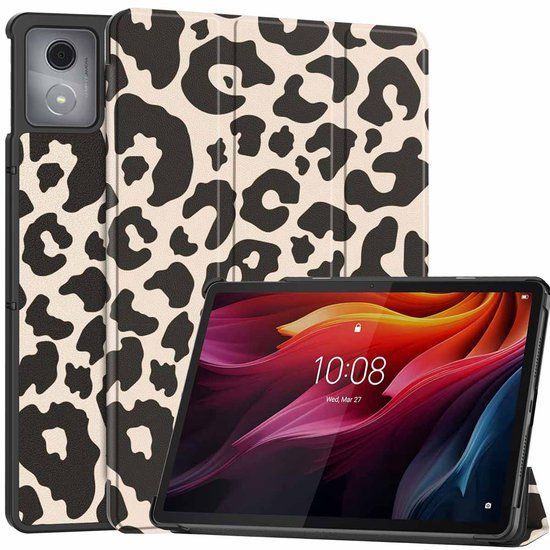 imoshion Tablet Hoes - Geschikt voor Lenovo Tab K11 Plus - Leopard Print