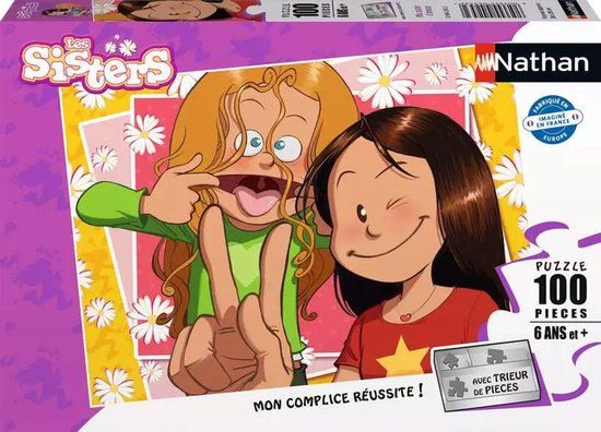 Nathan Ravensburger Ma sister d'amour / Les Sisters, 100 stuk(s), Kinderen, 6 jaar