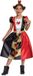 Disguise DISNEY - ALICE IN WONDERLAND, Hartenkoningin jurk Classic, Maat S (5 - 6 jaar), Meisjes