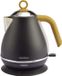 Klausberg 7706 Rétro Bouilloire - 1.7L - Inox - Noir
