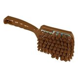 Maya Professional Tools 90548-12 steelborstel met bevestigingssysteem, hars, harde borstelharen, FBK/levensmiddelhygiëne, 275 mm x 70 mm, bruin