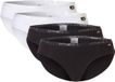 O'Neill Dames Bikini Slip 4-Pack Wit/Zwart - Maat M