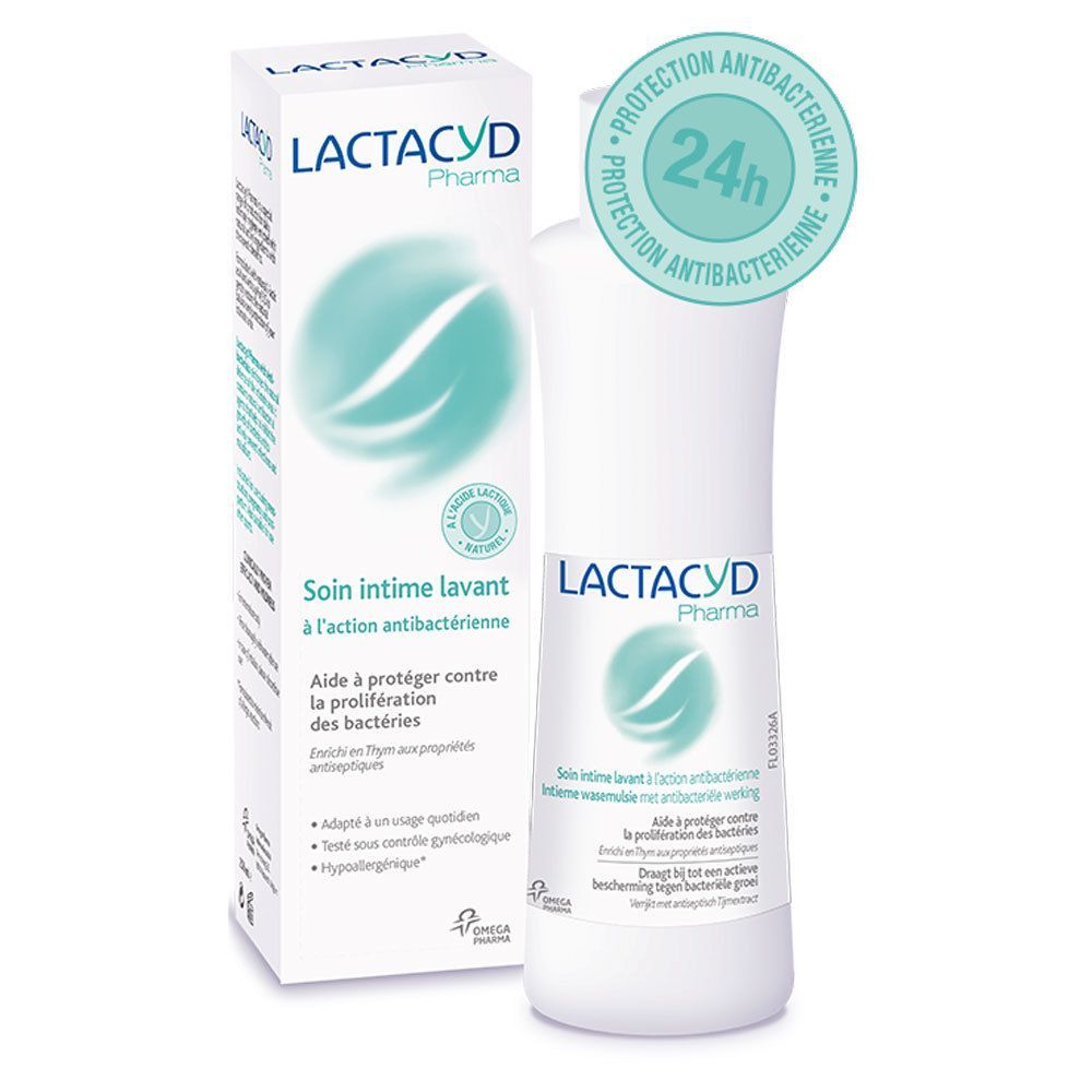 Lactacyd Pharma Intieme Wasemulsie Antibacterieel 250 ml