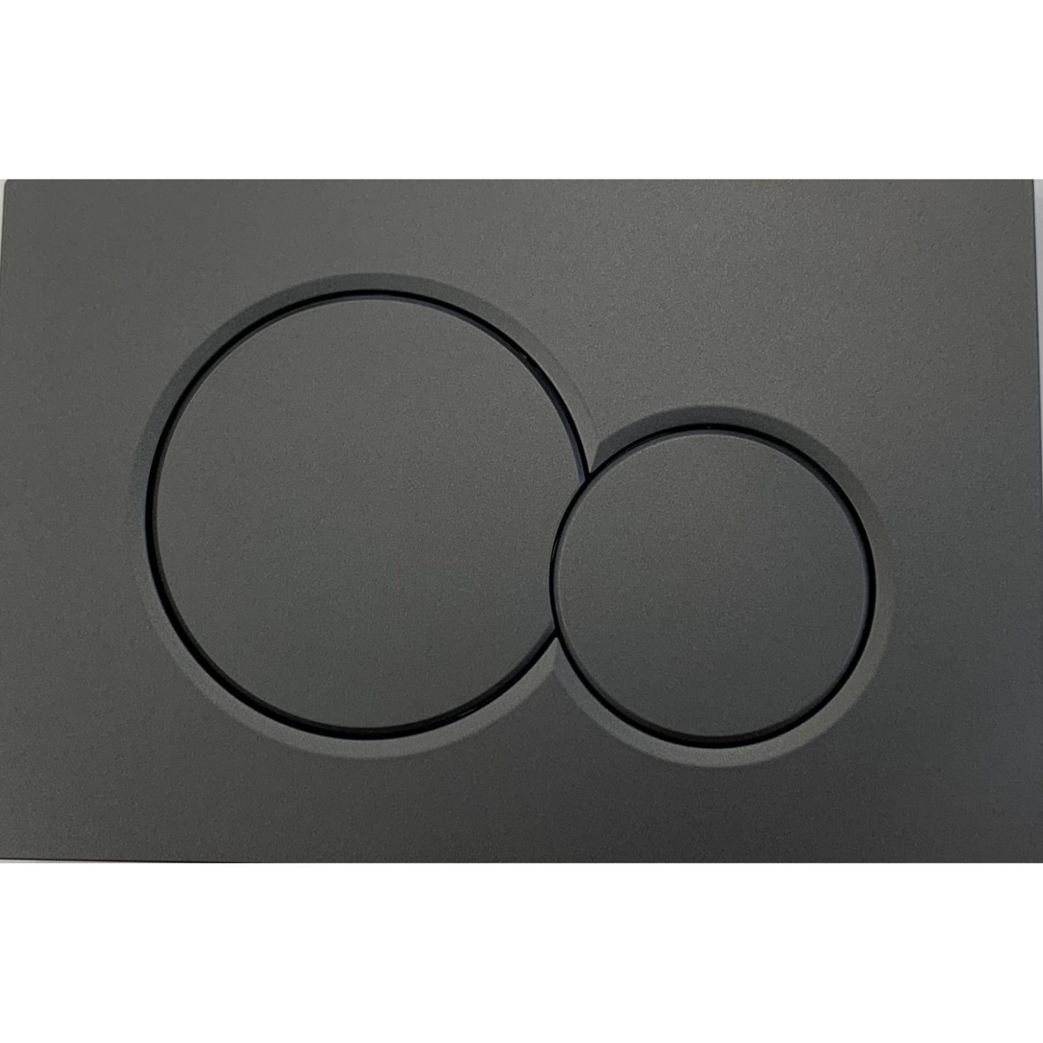 Geberit Sigma 01 Bedieningspaneel - Gunmetal Mat - Frontbediening